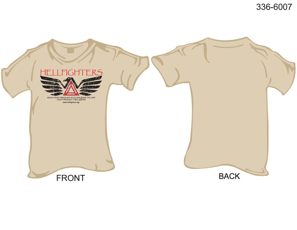 T-Shirt, Short Sleeve, Hellfighters Eagle