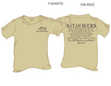T-Shirt, Short Sleeve, Hellfighters Fish/Satan Sucks Explained