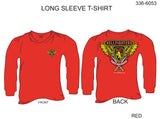 T-Shirt, Long Sleeve, Hellfighter Foot Soldier (red, blank sleeves)