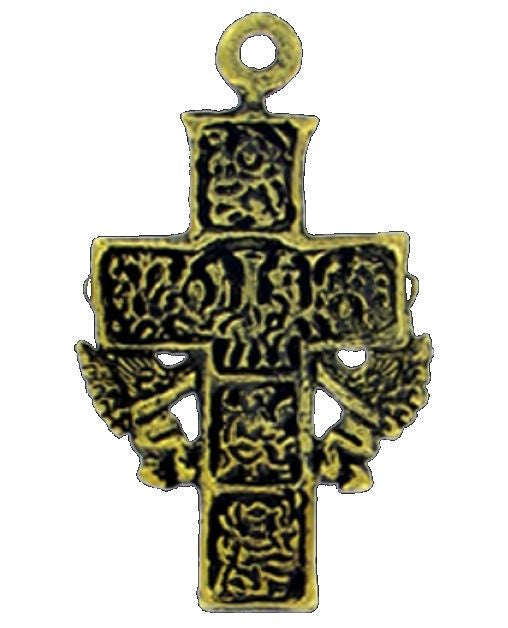 Crosses, Antique Brass Cross Wings