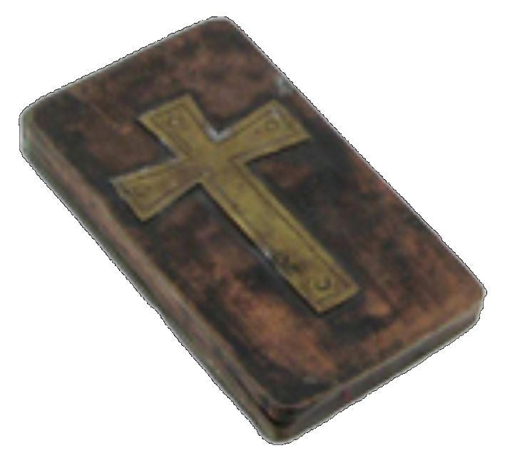 Crosses, Cross Business Card Box - Brass