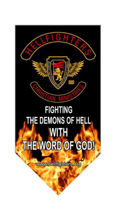 Banner, Hellfighter 3PC / Fighting The Demons Of Hell With The Word Of God