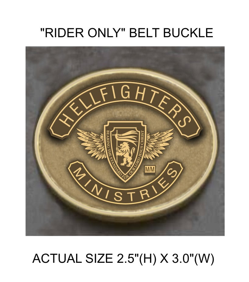 Belt Buckle, 3pc Member Only - Bronze