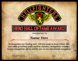 Award, Hero Hall of Fame