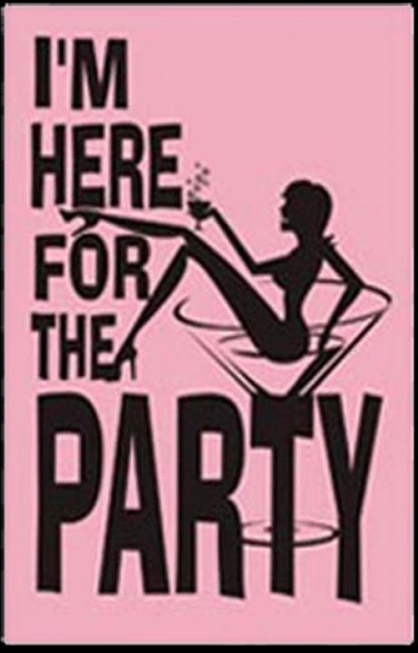 Tracts, I'm Here For The Party (Pack of 100)