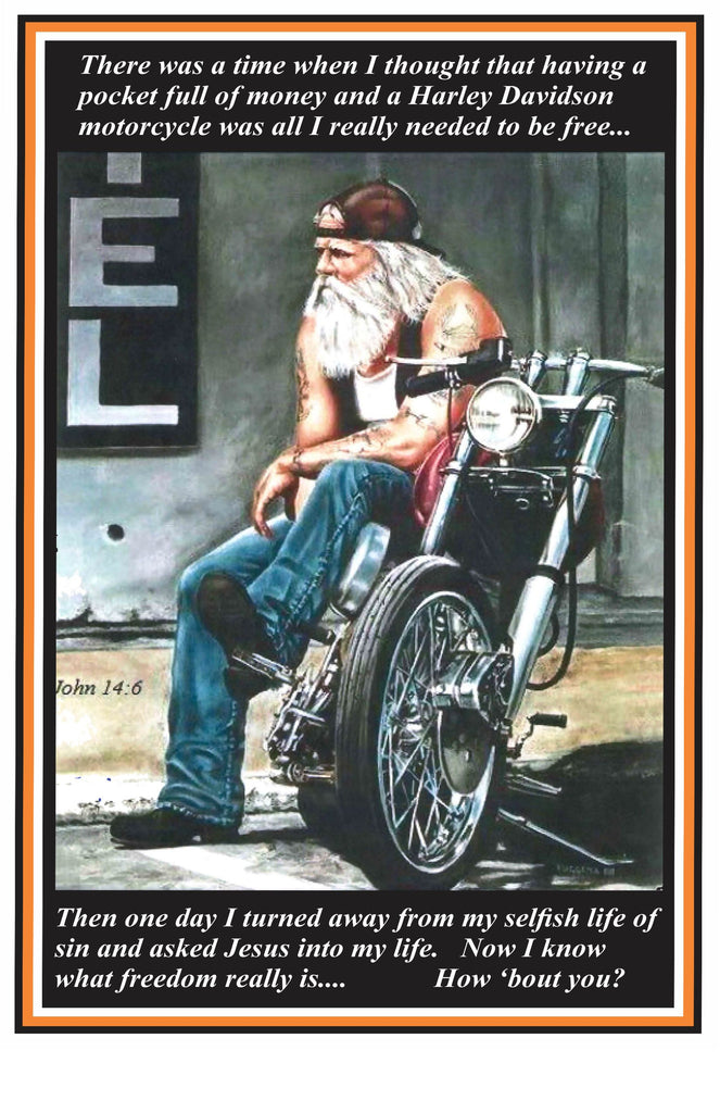 Poster, There Was A Time Biker