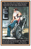 Poster, There Was A Time Biker