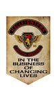 Banner, Hellfighter 3PC / In The Business of Changing Lives