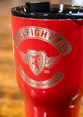 Cup, RTIC 30oz, Hellfighter 3pc Member (red)