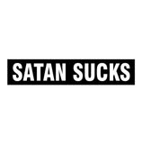 Decal, Satan Sucks (bumper sticker)