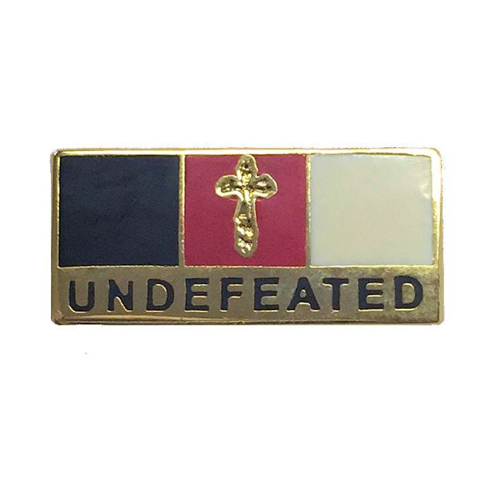 Pin, Heavens Flag - Undefeated